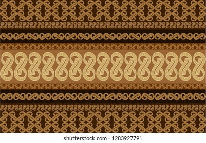 Geometric Rounded Pattern Seamless