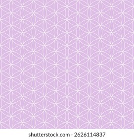 Geometric Sacred Flower of Life Seamless Pattern
