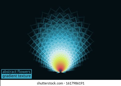 geometric sacred light texture gradient abstract vector