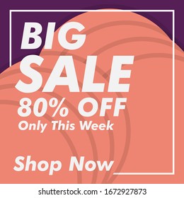 Geometric Sale banner. colorful sale gradient tag. Vector poster, banner, and labels isolated.