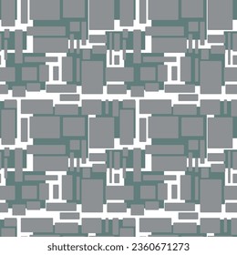 geometric Scandinavian repeating pattern pattern for printing on fabric packaging background for social networks website squares rectangles gray calm nice color