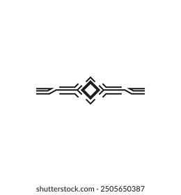 Geometric Sci-fi Shape Vector Illustration