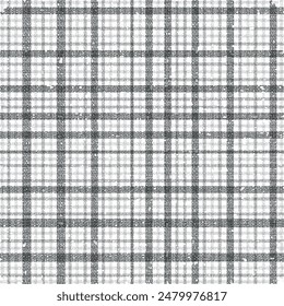 geometric scratched Spring summer check lines. Abstract pattern. Simple graphic texture black and white check texture background patterns.