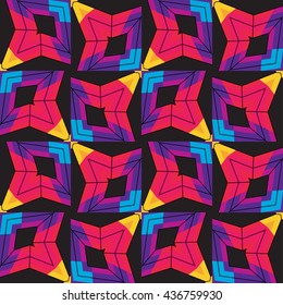 Geometric seamless abstract background for design