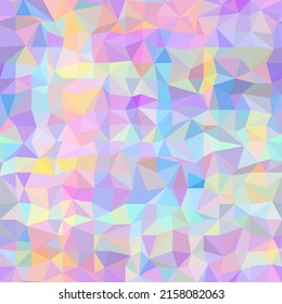 Patrón abstracto geométrico sin fisuras de bajo estilo de poli.