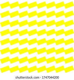 Patrón amarillo abstracto geométrico Seamless. Fondo vectorial. Diseño
