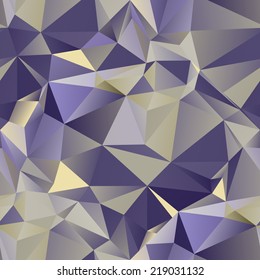 Geometric seamless background. Abstract 3D polygonal pattern.