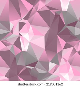 Geometric seamless background. Abstract 3D polygonal pattern.