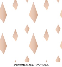 Geometric seamless background with gradient rhombus