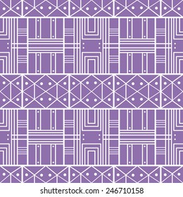 Geometric seamless background. Hand drawn pattern, line artwork. Can be used for card design, wallpaper, pattern fills, web page background, surface textures