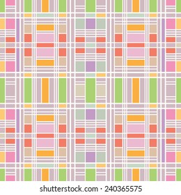 Geometric seamless background. Mosaic, hand-drawn pattern, line artwork. Can be used for card design, wallpaper, pattern fills, web page background, surface textures