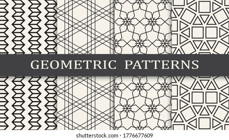 geometric seamless background pattern design print
