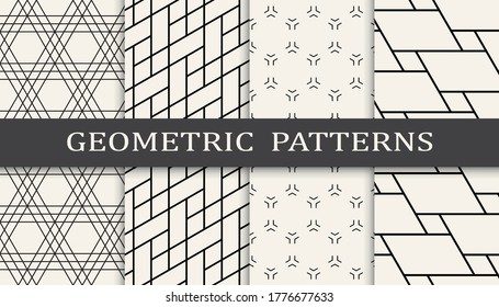 geometric seamless background pattern design print