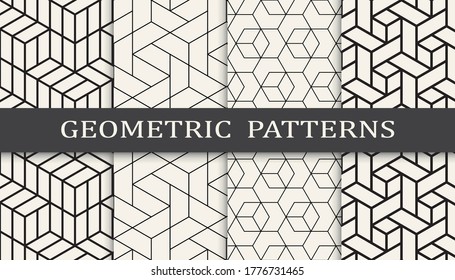 geometric seamless background pattern design print