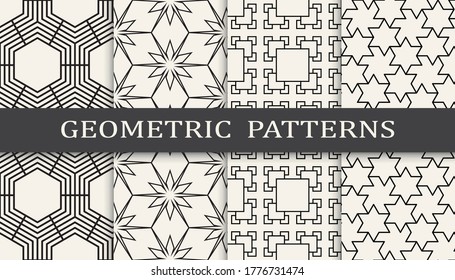 geometric seamless background pattern design print