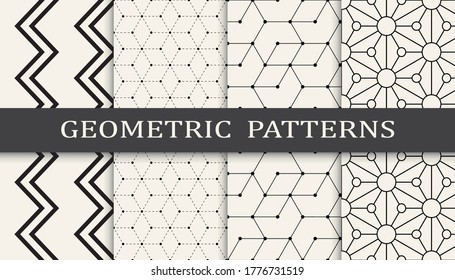 geometric seamless background pattern design print