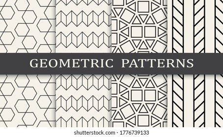 geometric seamless background pattern design print