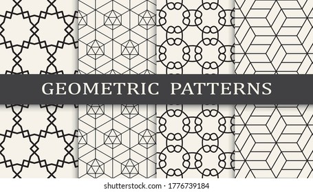 geometric seamless background pattern design print