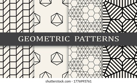 geometric seamless background pattern design print