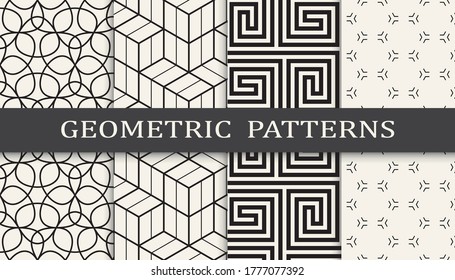 geometric seamless background pattern design print