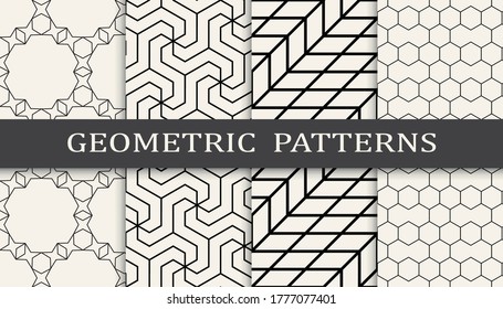 geometric seamless background pattern design print