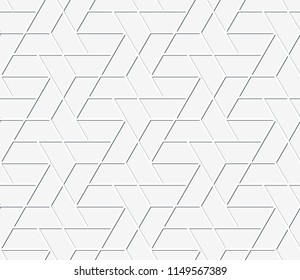 Geometric seamless background tile quality vector illustration cut