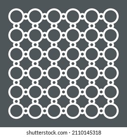 Geometric seamless background tile quality vector illustration cut