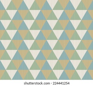Geometric seamless background with triangles. Vector illustration