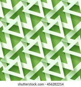 Geometric seamless background with triangles. Vector illustration