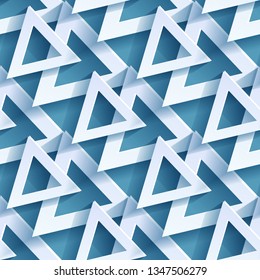 Geometric seamless background. Vector illustration