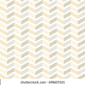 Geometric Seamless Beige Zigzag Vector Background Pattern for Scrapbook, Poster, Flyer, Greeting Card, Wrapping Paper.