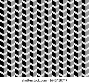 geometric seamless black white pattern
