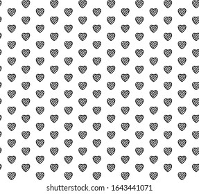 geometric seamless black white pattern