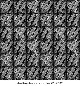 geometric seamless black white pattern