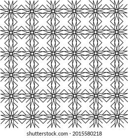 geometric seamless black and white pattern.ornamental motif