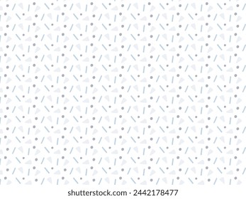 Geometric seamless blue and gray pattern