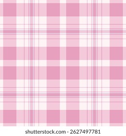 Textura de verificação sem costura geométrica, londres padrão têxtil tartan. Guy tecido de vetor de fundo jogado em luz e lavanda cor rubor paleta.