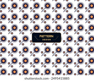 Diseño de patrón de tela geométrica y sin costuras. Ilustraciones vectoriales básicas.