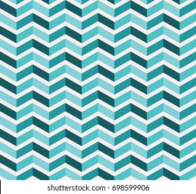Geometric Seamless Colorful Zipzag Vector Background Pattern for Scrapbook, Poster, Flyer, Greeting Card, Wrapping Paper.