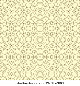 Geometric seamless coloring  Pattern Background Page