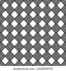 Geometric seamless ethnic background collection in in black color dominant 
