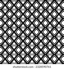 Colección de fondo étnico sin costuras geométricas en color negro dominante 
