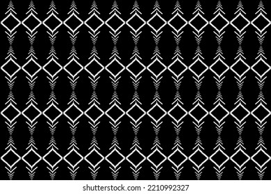 geometric seamless ethnic fabric pattern, vector design, traditional style for better seamless pattern