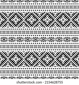 Geometric Seamless Ethnic Patterns Texture Background Stock Vector ...