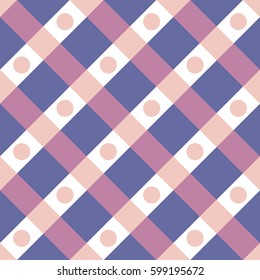 Geometric seamless. Fabric pattern concept.