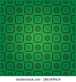 Geometric seamless futuristic techno pattern background. Simple graphic print. Vector repeating line texture. Minimalistic shapes. Trendy hipster sacred geometry. Abstract line