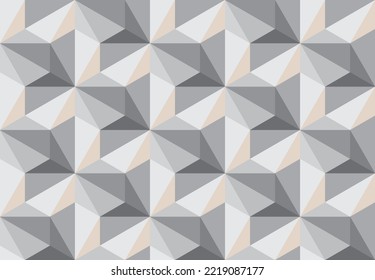 
Geometric seamless hexagon pattern used as background fabric, wallpaper, print, home decor, package, product.