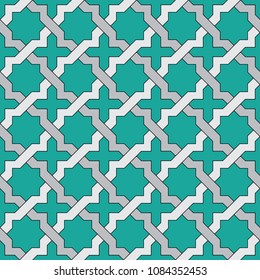 Geometric seamless islamic design