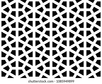 Geometric seamless islamic design