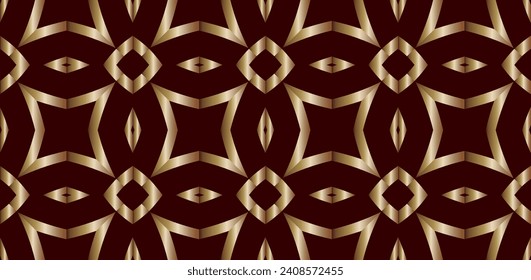 Geometric seamless lace patterns collection for banners, greeting cards or birthday invitations. 